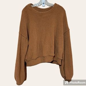 Free People Beach Happy Pullover Size Medium !